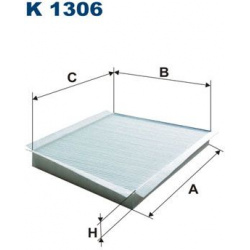 filtras, salono oras
                                FILTRON                                                K1306, Nenurodyta