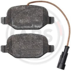 stabdžių trinkelių rinkinys, diskinis stabdys
                                A.B.S.                                      