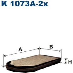 filtras, salono oras
                                FILTRON                                K1073A-2X, Nenurodytas gamintojas