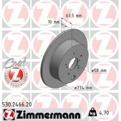 stabdžių diskas (1vnt) COAT Z
                                ZIMMERMANN                                                530