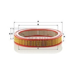 oro filtras
                                MANN-FILTER                                                C2942, MANN-FILTER, C2