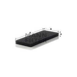 filtras, salono oras
                                MANN-FILTER                                                CU3001, MANN-