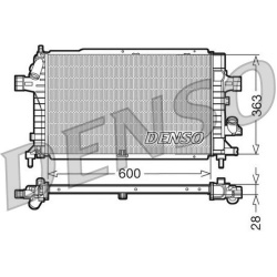 Aušinimo radiatorius
                                DENSO                                                DRM20102, DENSO, D