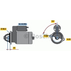 Starteris
BOSCH 0001107402, BOSCH, 0001107402,