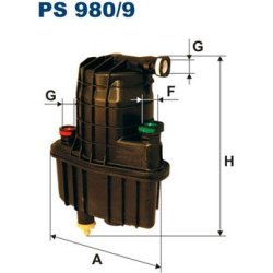 Filtras kuro diesel
                                FILTRON                                                PS980/9, Nenurodyt