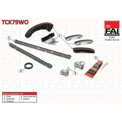 paskirstymo grandinės komplektas
                                FAI AutoParts                                TCK79WO, FAI A
