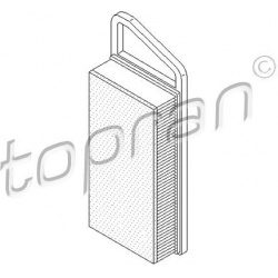oro filtras
                                TOPRAN                                1444X2, Nenurodytas gamintojas, 1444X2, aut