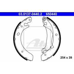 stabdžių trinkelių komplektas
                                ATE                                                03.0137-0