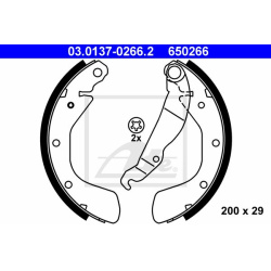 stabdžių trinkelių komplektas
                                ATE                                                03.0137-0
