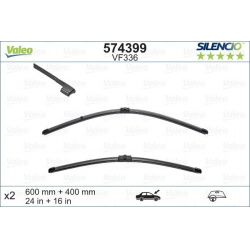 valytuvai SILENCIO FLAT BLADE SET
                                VALEO                                                574399
