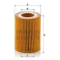 alyvos filtras
                                MANN-FILTER                                                HU7003X, MANN-FILTE