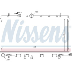 Aušinimo radiatorius
                                NISSENS                                67709, NISSENS, 67709, auto deta