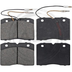 stabdžių trinkelių rinkinys, diskinis stabdys
                                A.B.S.                                      