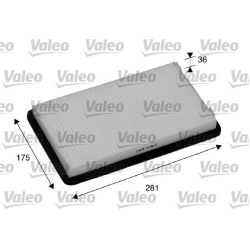 filtras, salono oras VALEO ESSENTIAL
                                                698893, VALEO, 698893, auto detalė