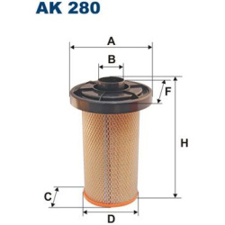 oro filtras
                                FILTRON                                                AK280, Nenurodytas gaminto