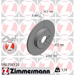 stabdžių diskas (1vnt) COAT Z
                                ZIMMERMANN                                                590
