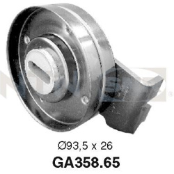 diržo įtempiklis, V formos rumbuotas diržas
                                SNR                                           