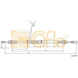 trosas, stovėjimo stabdys
                                COFLE                                                11.5677, Nenu
