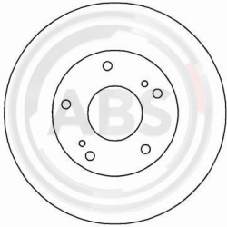 stabdžių diskas (1vnt)
                                A.B.S.                                                16494, Nenurod