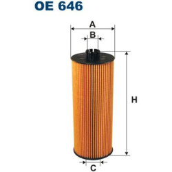 alyvos filtras
                                FILTRON                                                OE646, Nenurodytas gami