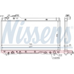 Aušinimo radiatorius
                                NISSENS                                                64761, NISSENS, 