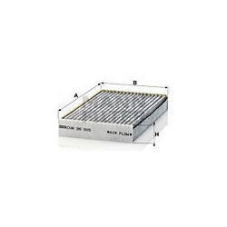 filtras, salono oras
                                MANN-FILTER                                                CUK26005, MAN