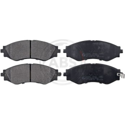 stabdžių trinkelių rinkinys, diskinis stabdys
                                A.B.S.                                37526,