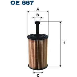 alyvos filtras
                                FILTRON                                                OE667, Nenurodytas gami
