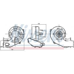 vidaus pūtiklis
                                NISSENS                                                87247, NISSENS, 87247