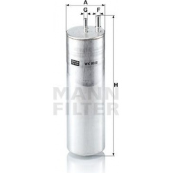 kuro filtras
                                MANN-FILTER                                                WK8020, MANN-FILTER, 