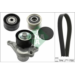 V formos rumbuotas diržas, komplektas
                                INA                                                529