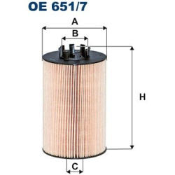 alyvos filtras
                                FILTRON                                                OE651/7, Nenurodytas ga
