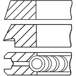 stūmoklio žiedų komplektas
                                GOETZE ENGINE                                08-115900-00, Nenu