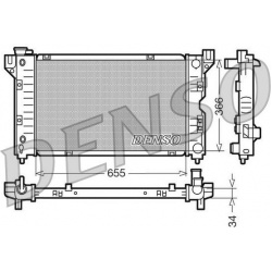 Aušinimo radiatorius
                                DENSO                                                DRM06010, DENSO, D