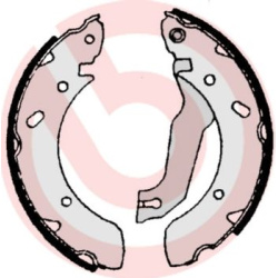 stabdžių trinkelių komplektas ESSENTIAL LINE
                                BREMBO                                       