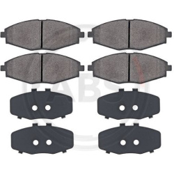 stabdžių trinkelių rinkinys, diskinis stabdys
                                A.B.S.                                      