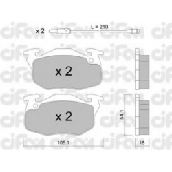 CIFAM                                822-037-0, Nenurodytas gamintojas, 822-037-0, auto detalė