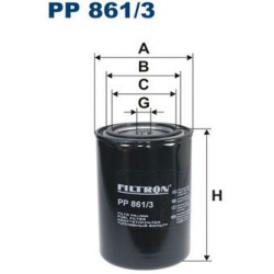 kuro filtras
                                FILTRON                                                PP861/3, Nenurodytas gami