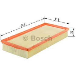 oro filtras
                                BOSCH                                                F026400442, BOSCH, F02640044