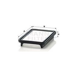 oro filtras
                                MANN-FILTER                                                C24019, MANN-FILTER, C