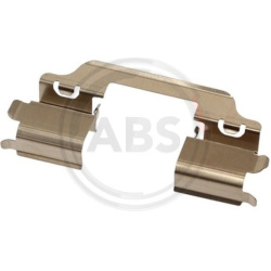 priedų komplektas, diskinių stabdžių trinkelės
                                A.B.S.                                   