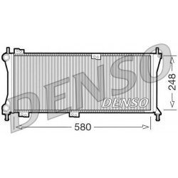 Aušinimo radiatorius
                                DENSO                                                DRM09083, DENSO, D