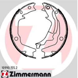 stabdžių trinkelių komplektas, stovėjimo stabdis
                                ZIMMERMANN                              