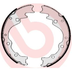 Stabdžių trinkelių komplektas ESSENTIAL LINE
                                BREMBO                                       