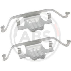 priedų komplektas, diskinių stabdžių trinkelės
                                A.B.S.                                   