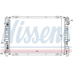 Aušinimo radiatorius
                                NISSENS                                                62003, NISSENS, 