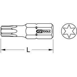 veržliaraktis su keičiamais antgaliais
                                KS TOOLS                                            