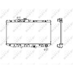 radiatorius, variklio aušinimas
                                NRF                                                586711, N