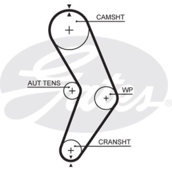 paskirstymo diržas PowerGrip™
                                GATES                                                5662XS,