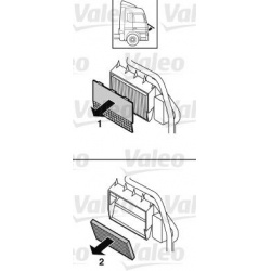 filtras, salono oras CLIMFILTER COMFORT
                                VALEO                                                